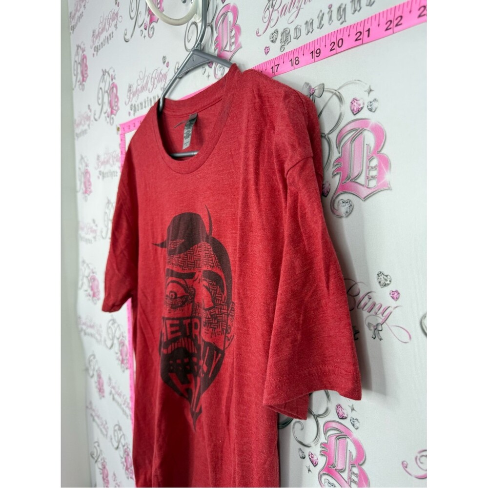 Next Level Apparel Red Short-Sleeve The Tragically Hip Graphic Tee - Picture 3 of 9